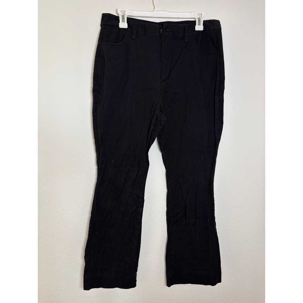 Old Navy Black High-Rise Boot-Cut Stretch Pants Womens Size 14